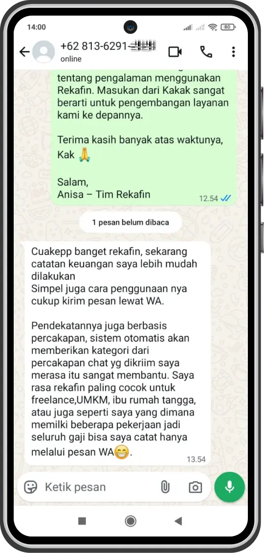 Testimonial Phone